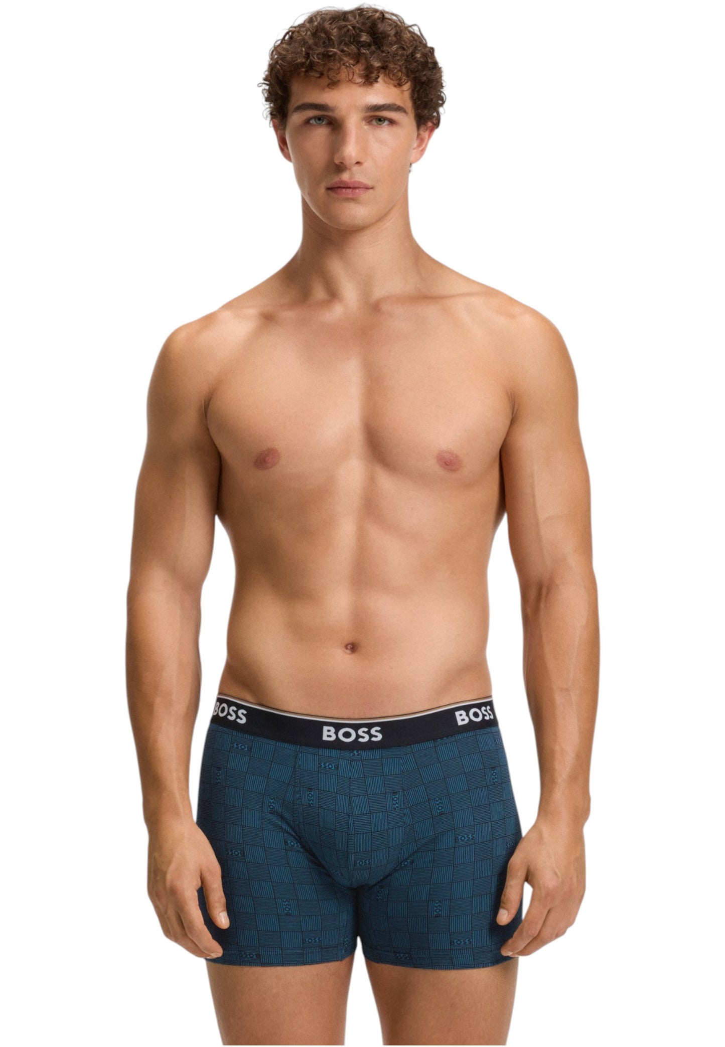 Boxer Set Uomo Boss 3 Pack Power Designe 50531685