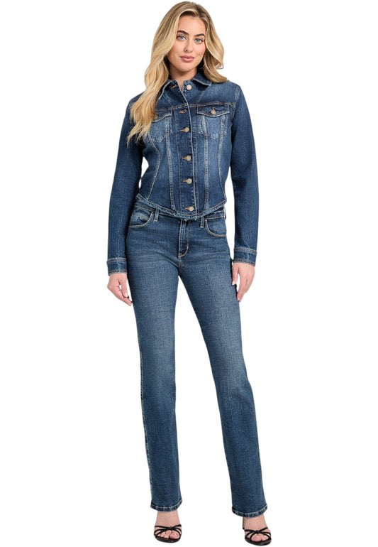 Giacca Jeans Donna Guess Annalise W5YN49D5QP4