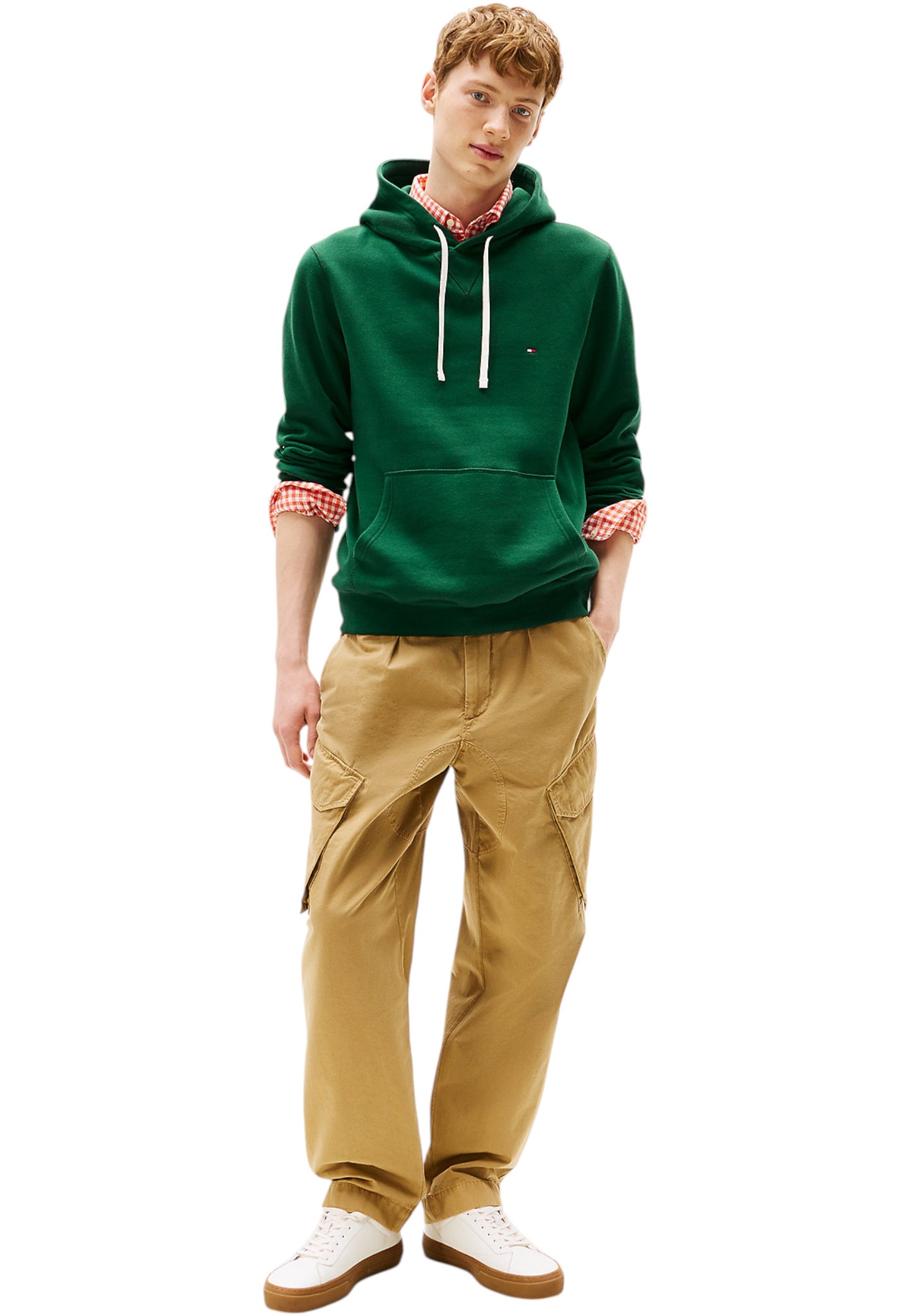 Felpa Con Cappuccio Uomo Tommy Hilfiger Essential Seasonal MW0MW39997