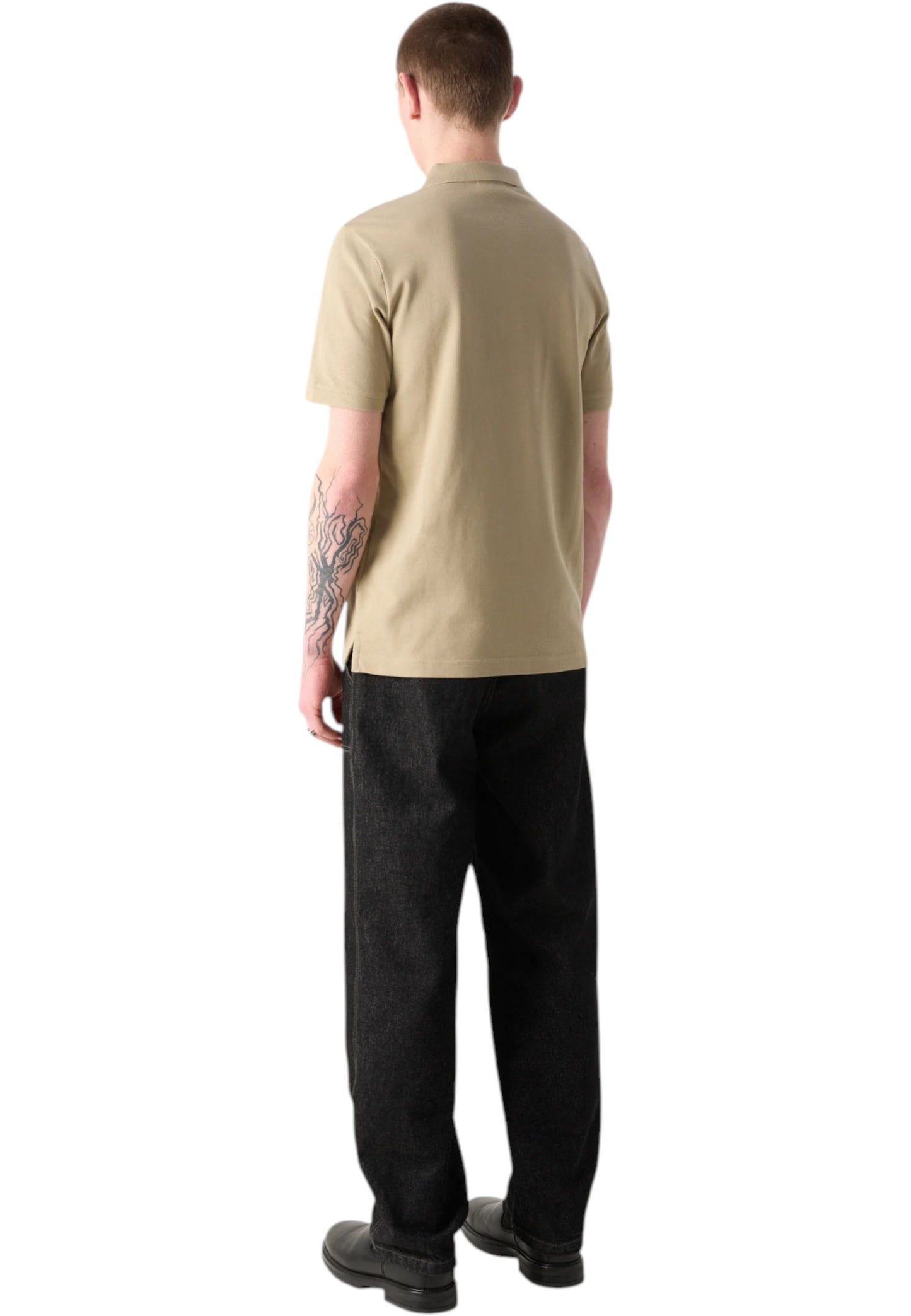 Polo Manica Corta Uomo Calvin klein  Stretch Pique Slim