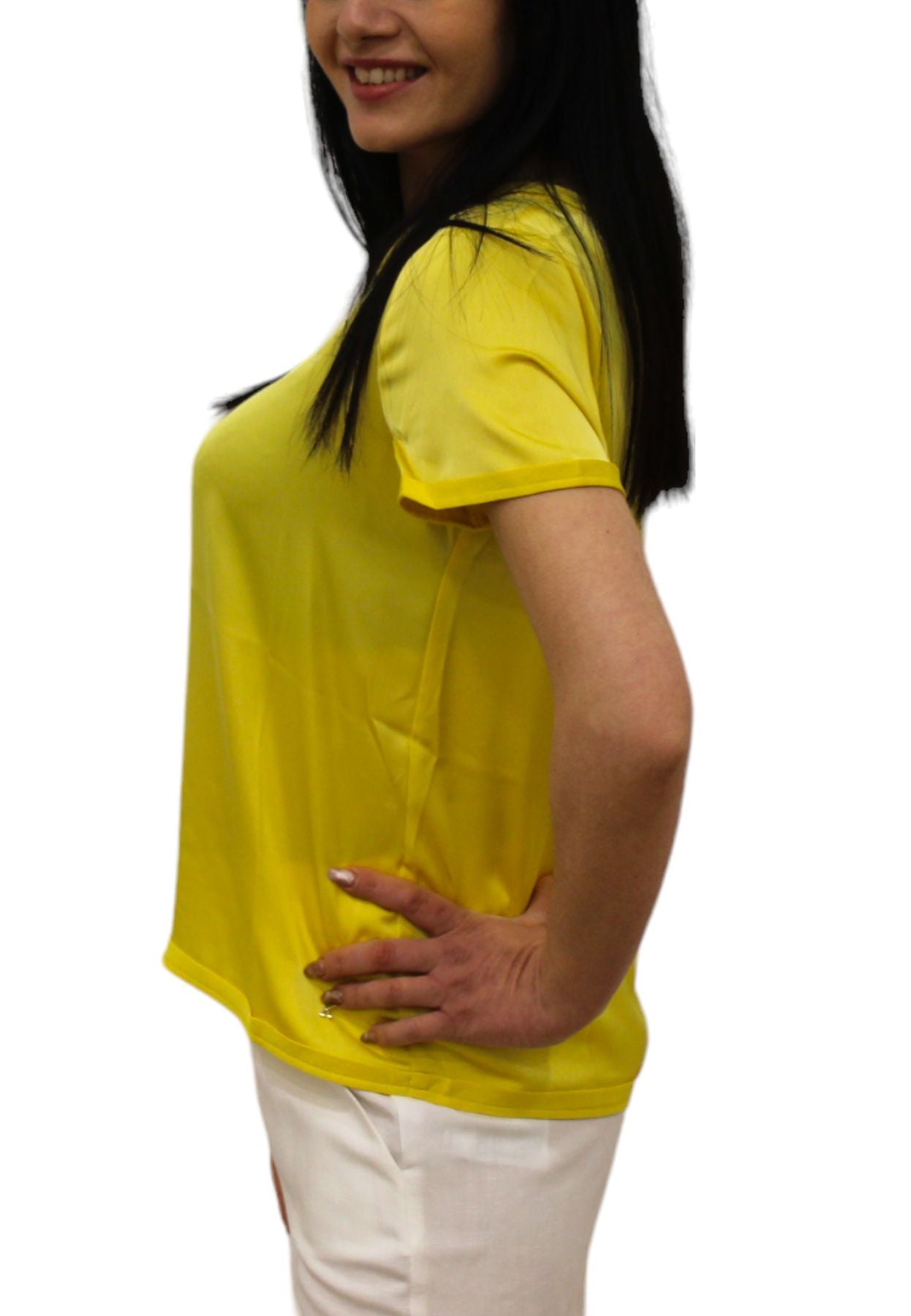 Blusa Manica Corta Donna Kocca Kusanga P24PBL1428ABUN0000