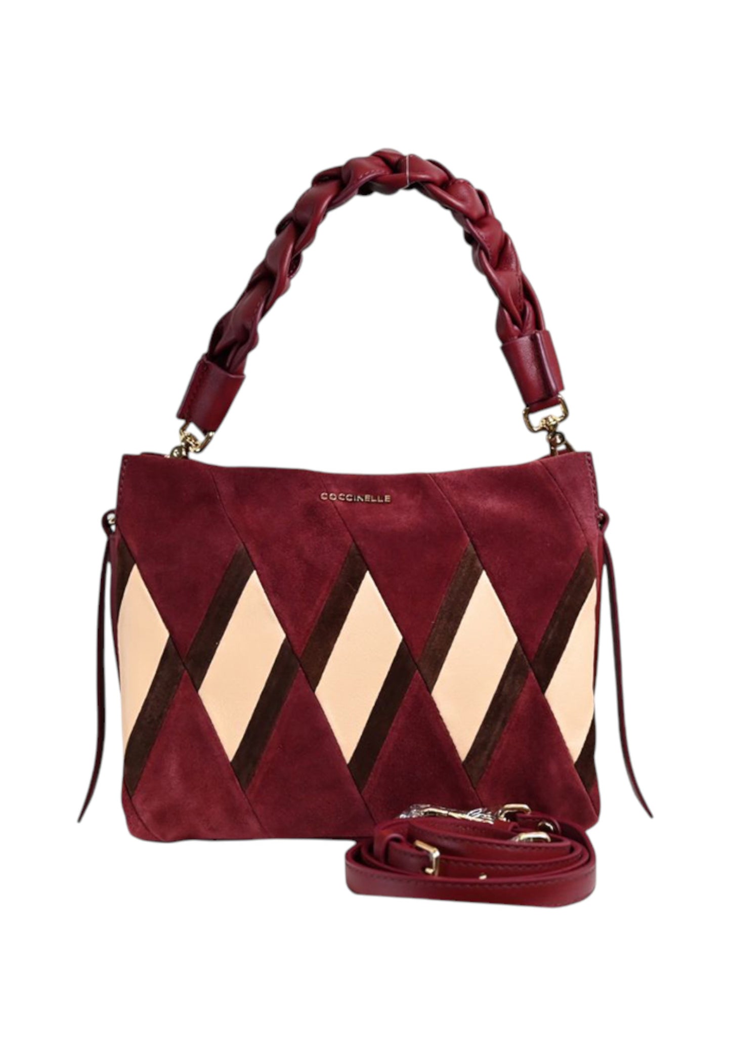 Borsa A Spalla Donna Coccinelle Boheme New Geomet.Patch E1T66580101