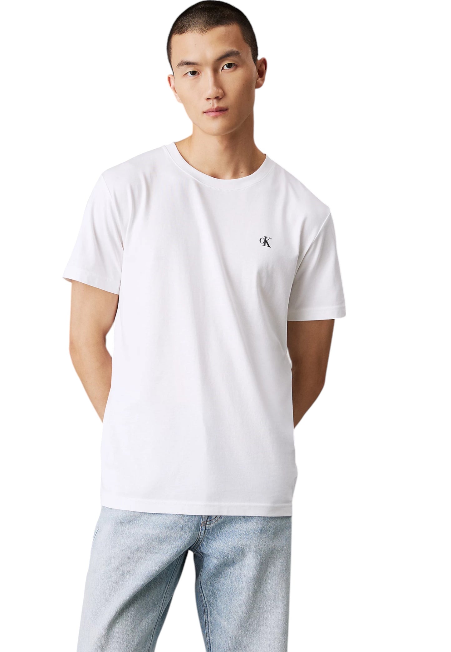 T-Shirt Manica Corta Uomo Calvin klein Jeans  Typeface Graphic