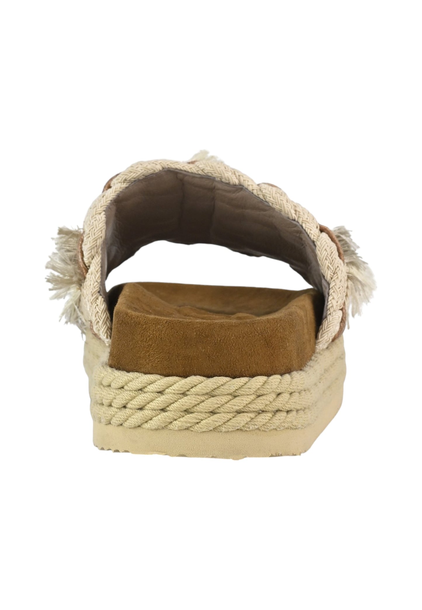 Sandali Donna Mou Monoband rope sandal fringes