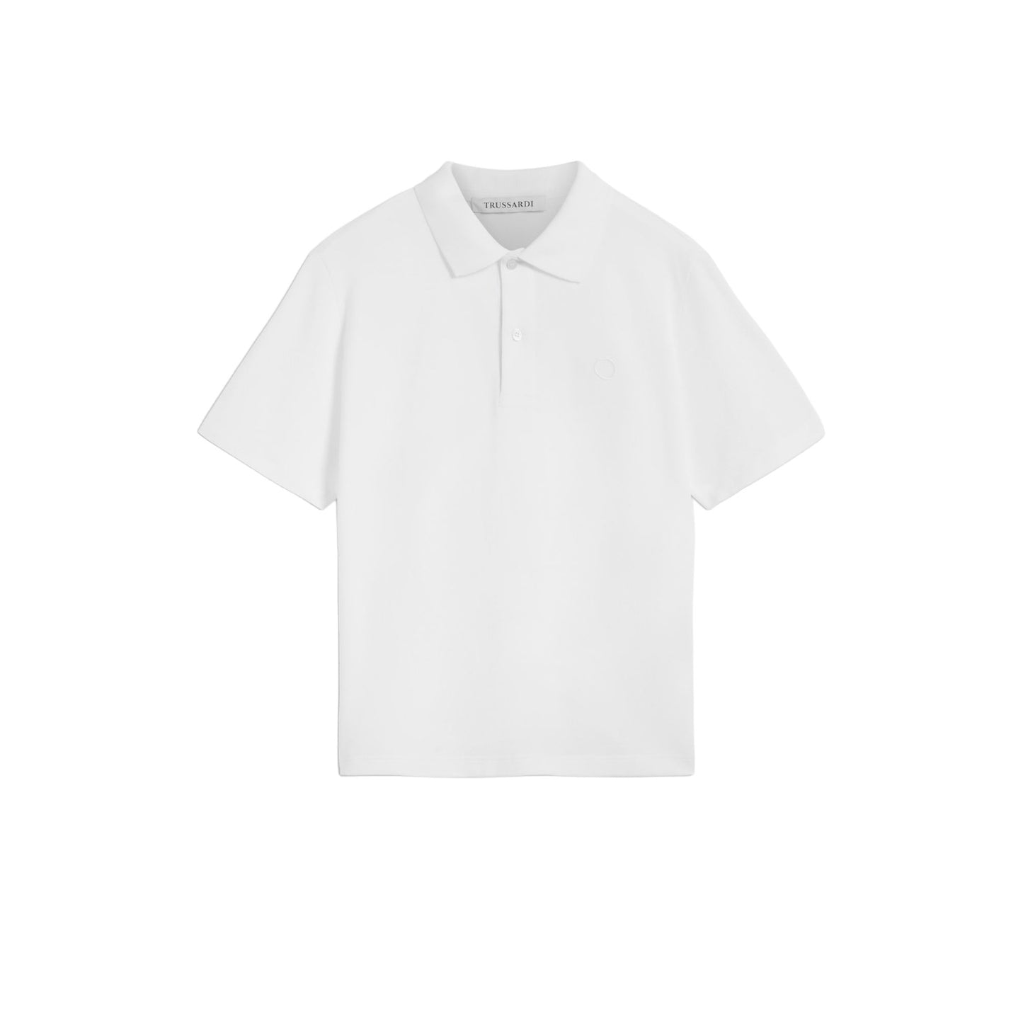Polo Manica Corta Uomo Trussardi Greyhound Embroidery Cotton Piquet 52T00712-1T005648