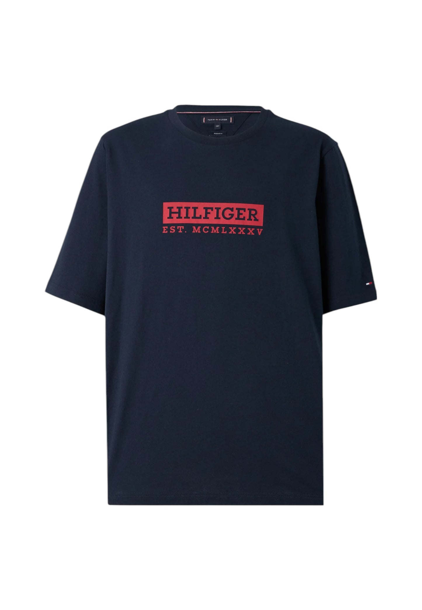 T-Shirt Manica Corta Uomo Tommy Hilfiger Colour To Colour Graphic