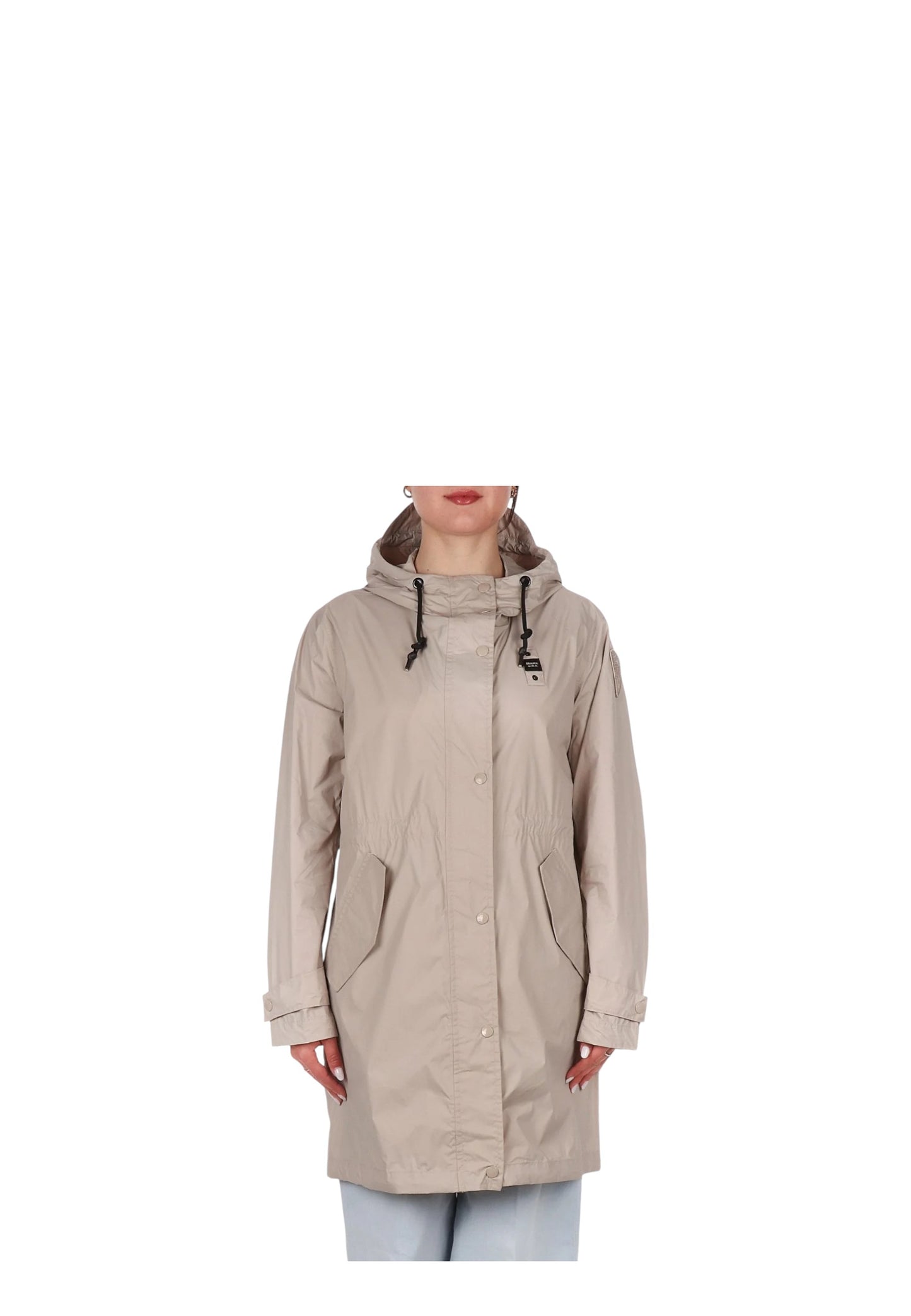 Cappotto Trench Donna Blauer