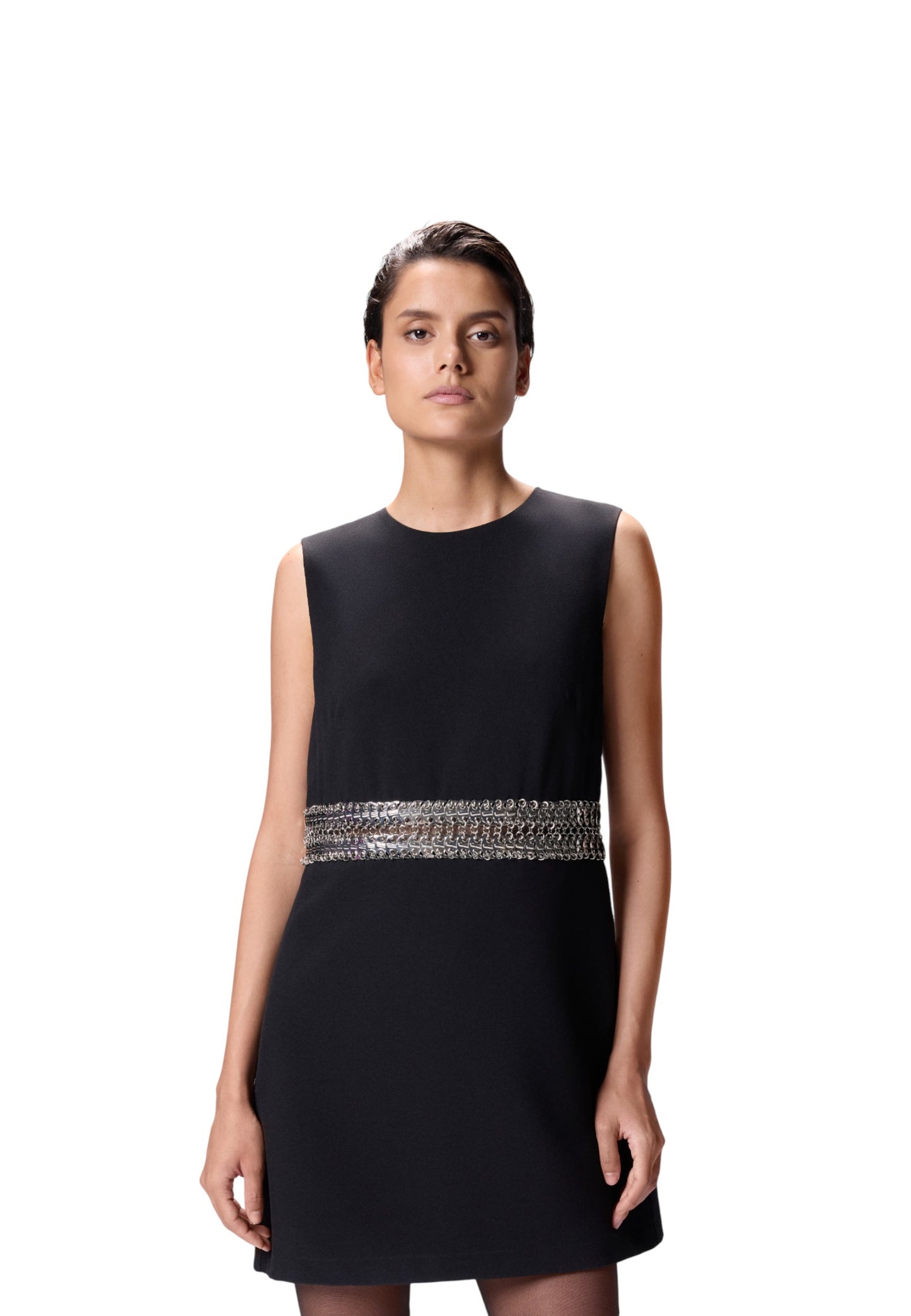 Vestito Corto Donna Pinko In Crepe Con Ricamo Amalur 105956A2YH