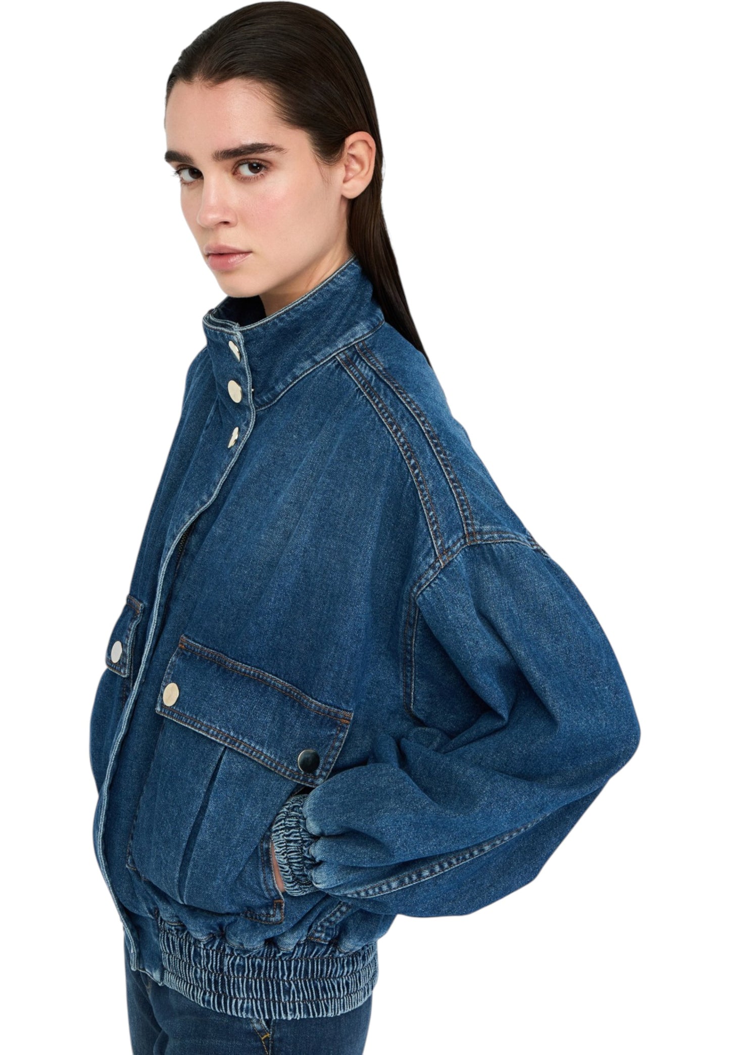 Giacca Jeans Donna Liu Jo Baloon CF5139D5026