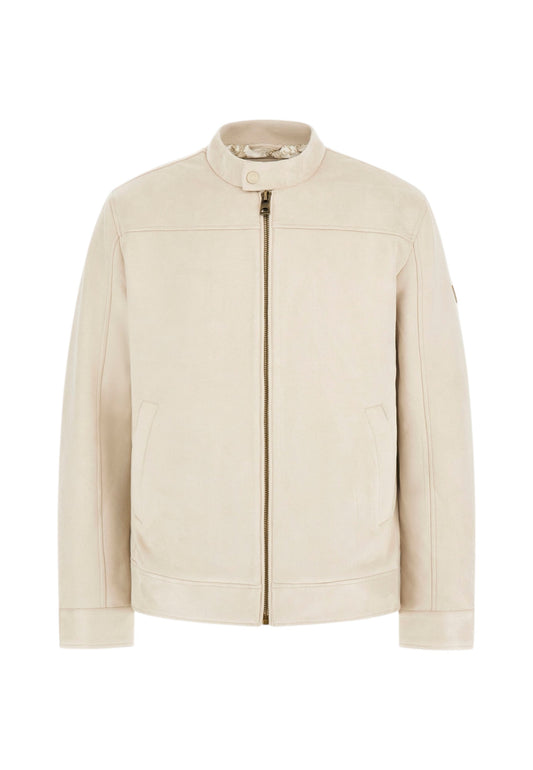 Giacca In Pelle Sintetica Uomo Guess  Suede Biker M5YL02W0252