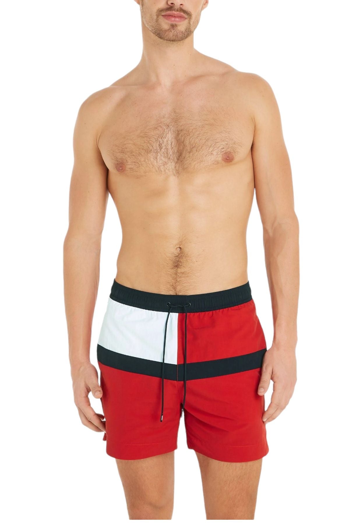 Costume da bagno Short Uomo Tommy Hilfiger Motivo Color Block UM0UM03259