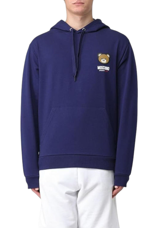 Felpa Con Cappuccio Uomo Moschino   232V1A17904413