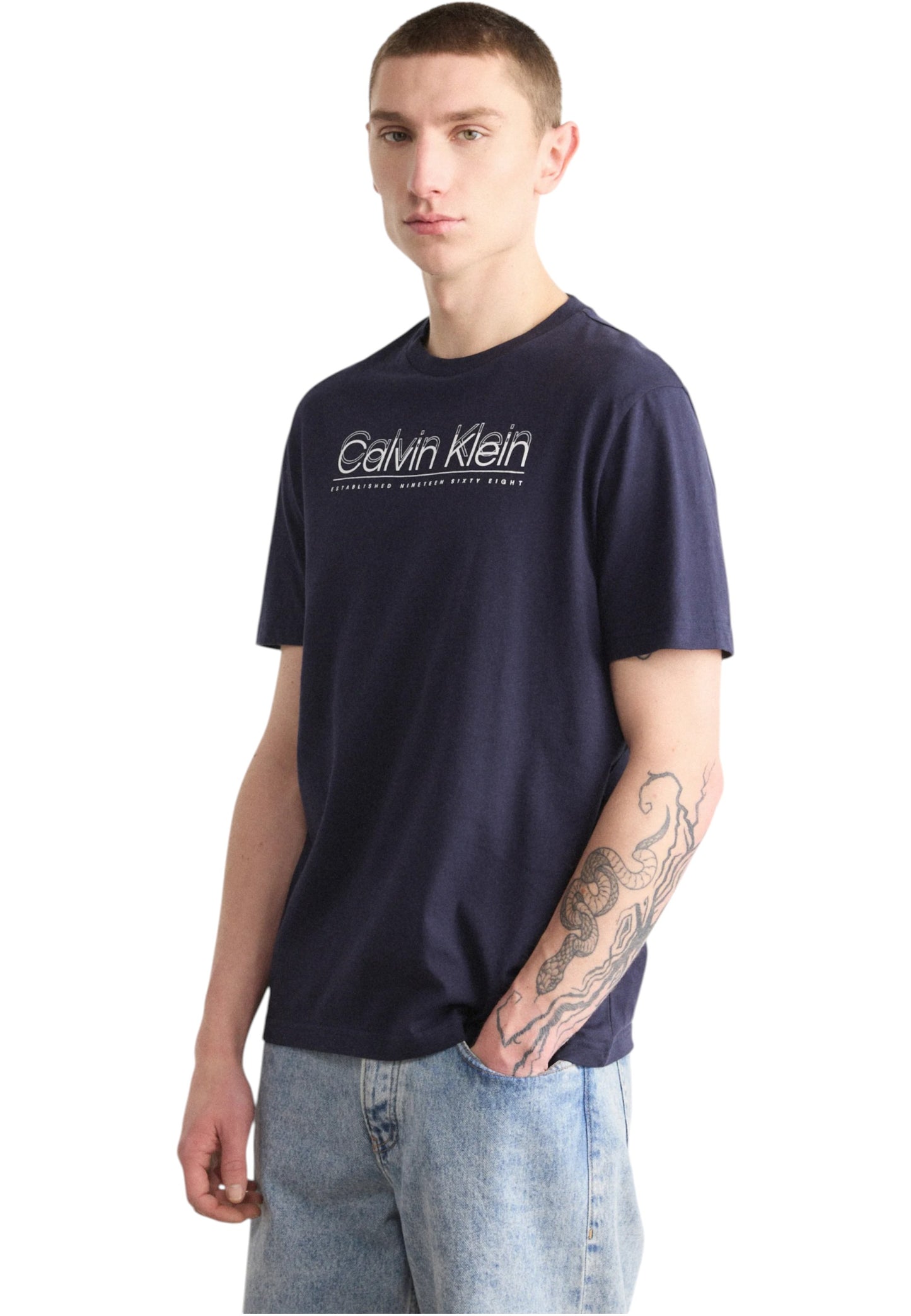 T-Shirt Manica Corta Uomo Calvin klein