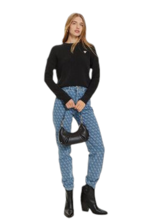 Maglione A Girocollo Donna Guess Gj Mini Triangle W4BR08Z3HM1