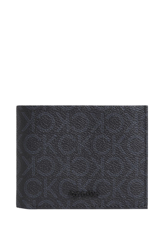 Portafoglio Con Portacarte Uomo Calvin klein Mono Billfold Ck Must
