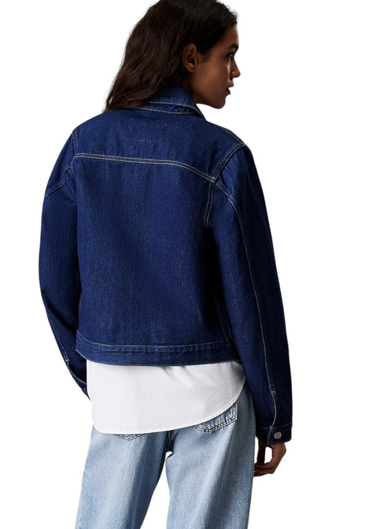Giacca Jeans Donna Calvin klein Jeans  Clean Short Denim