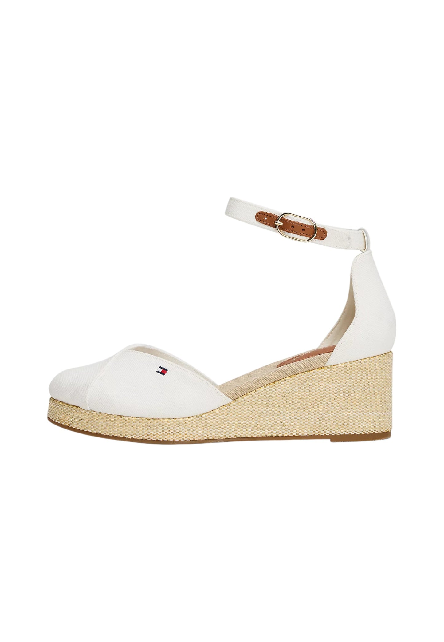 Sandali Con Zeppa Donna Tommy Hilfiger Flag Closed Toe Mid Wedge