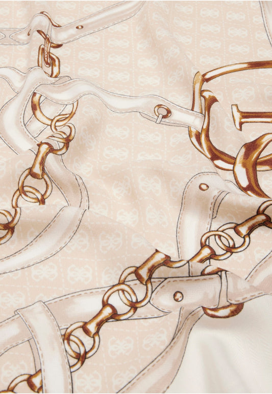 Foulard Donna Guess Stampata 130X130 Noelle AW5412POL03