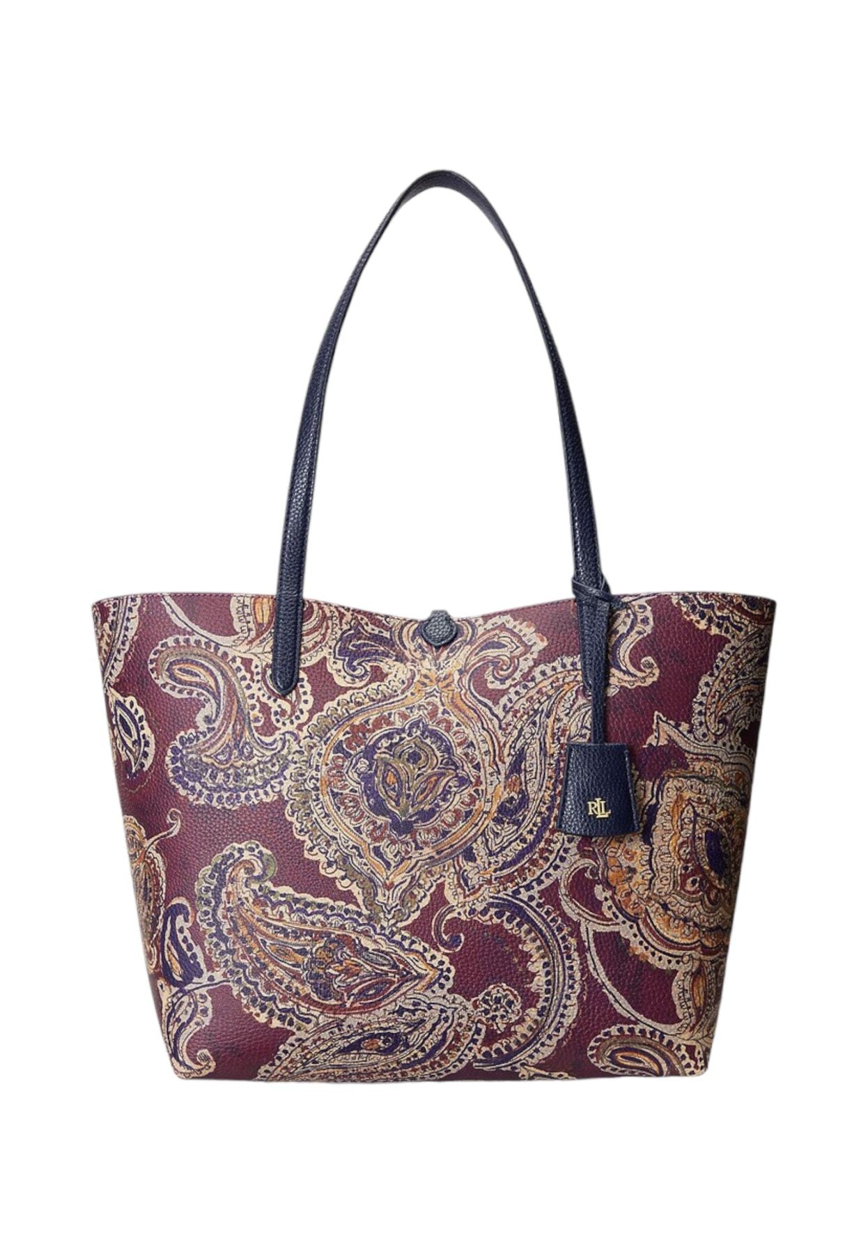 Borsa A Spalla Donna Lauren Ralph Lauren Reversibile Rvrsble Tote Tote Medium 4317953290