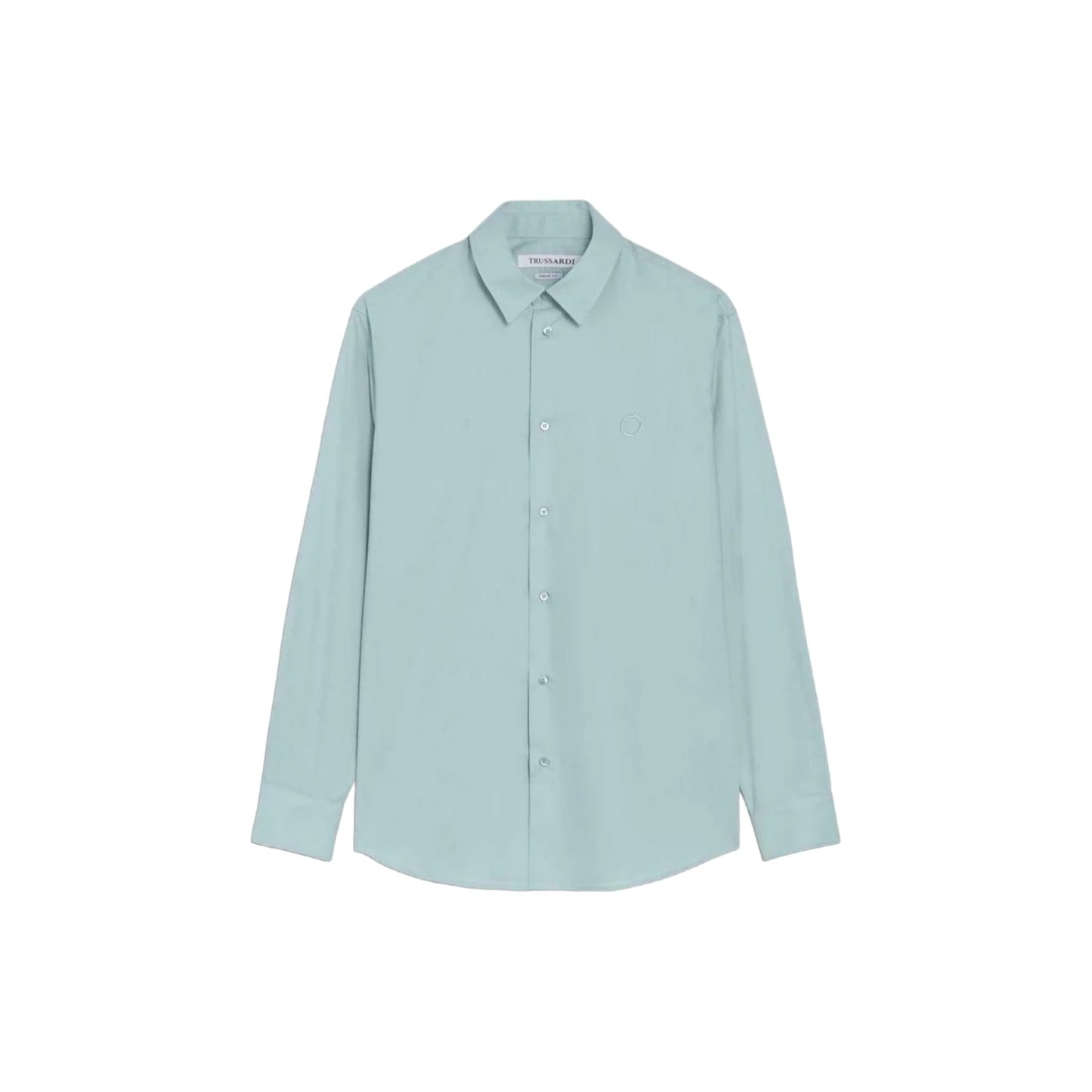 Camicia Manica lunga Uomo Trussardi Popeline Stretch 52C00305-1T006268