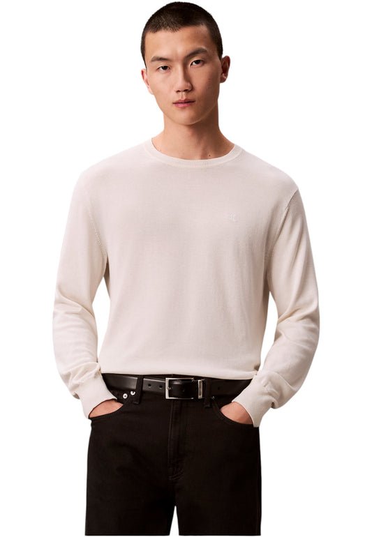 Maglione A Girocollo Uomo Calvin klein  Supima Cotton LV040BM343