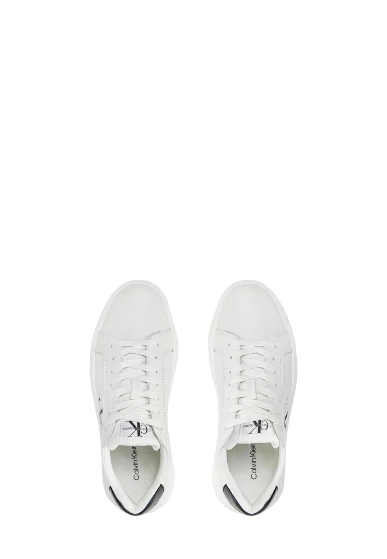 Sneakers Basse Donna Calvin klein Jeans Chunky Cupsole Mono Lth Wn YW0YW00823