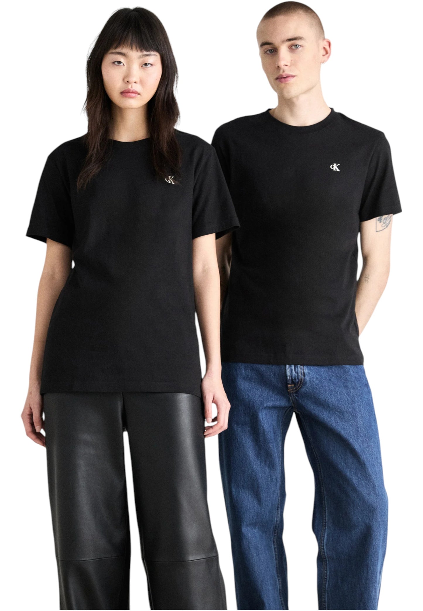 T-Shirt Manica Corta Uomo Calvin klein Jeans  Typeface Graphic