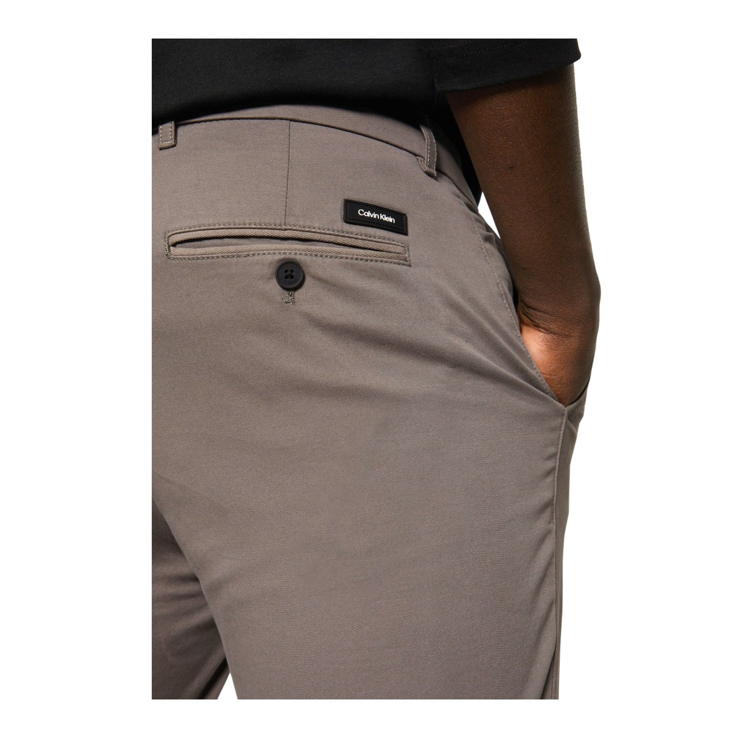 Pantaloni Chino Uomo Calvin klein Slim Fit Garment Dye K10K109911