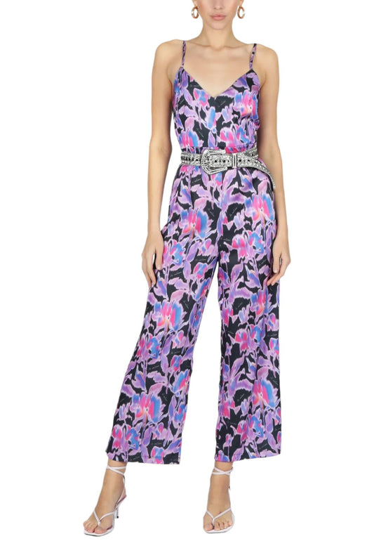 Tuta Jumpsuit Senza Maniche Donna Le Volière   WS23J310