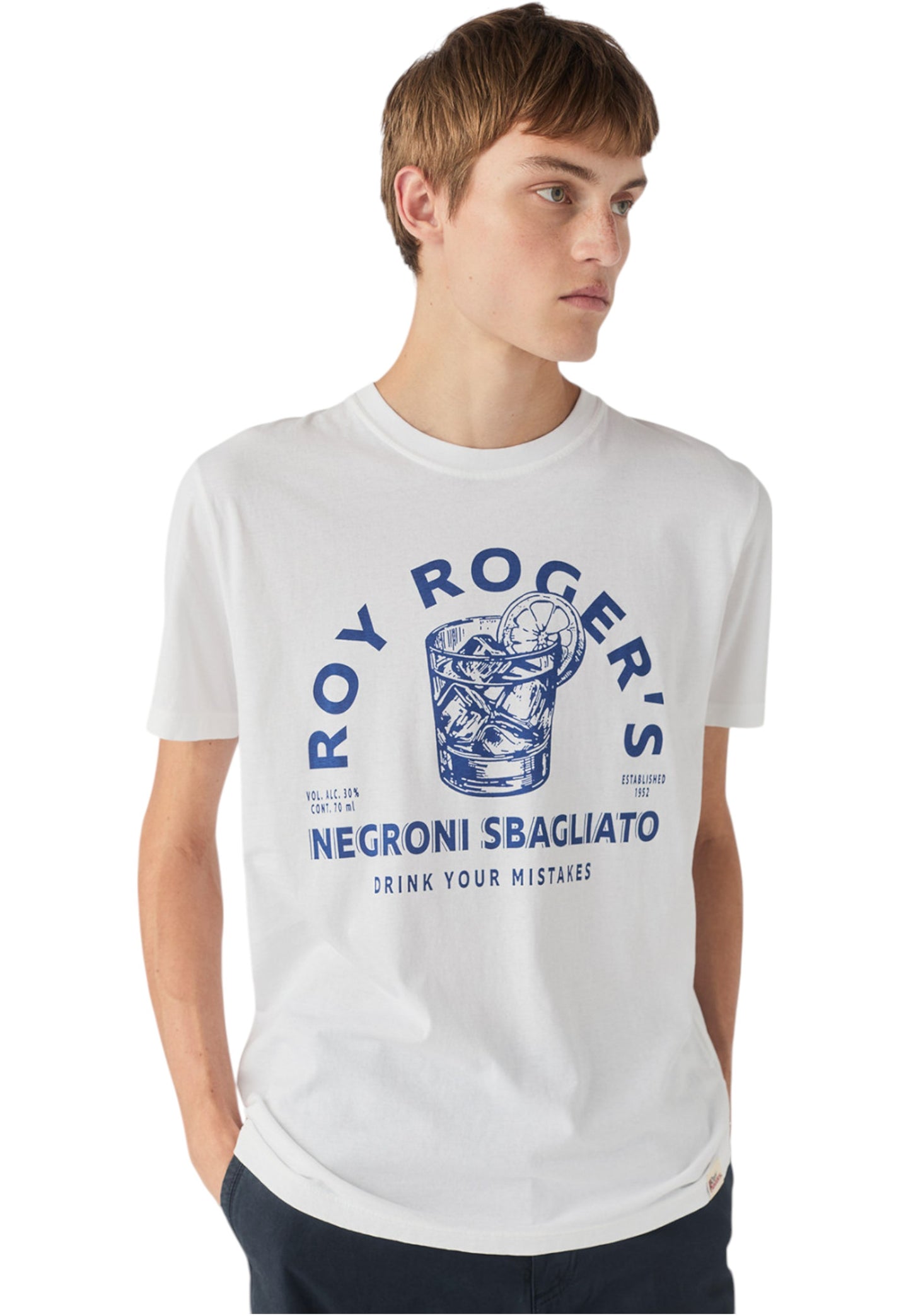 T-Shirt Manica Corta Uomo Roy Roger's