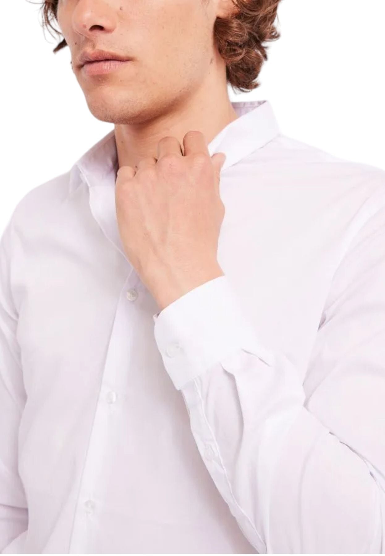 Camicia Manica lunga Uomo Gaudi Collo Italiano Slim 321GU45001