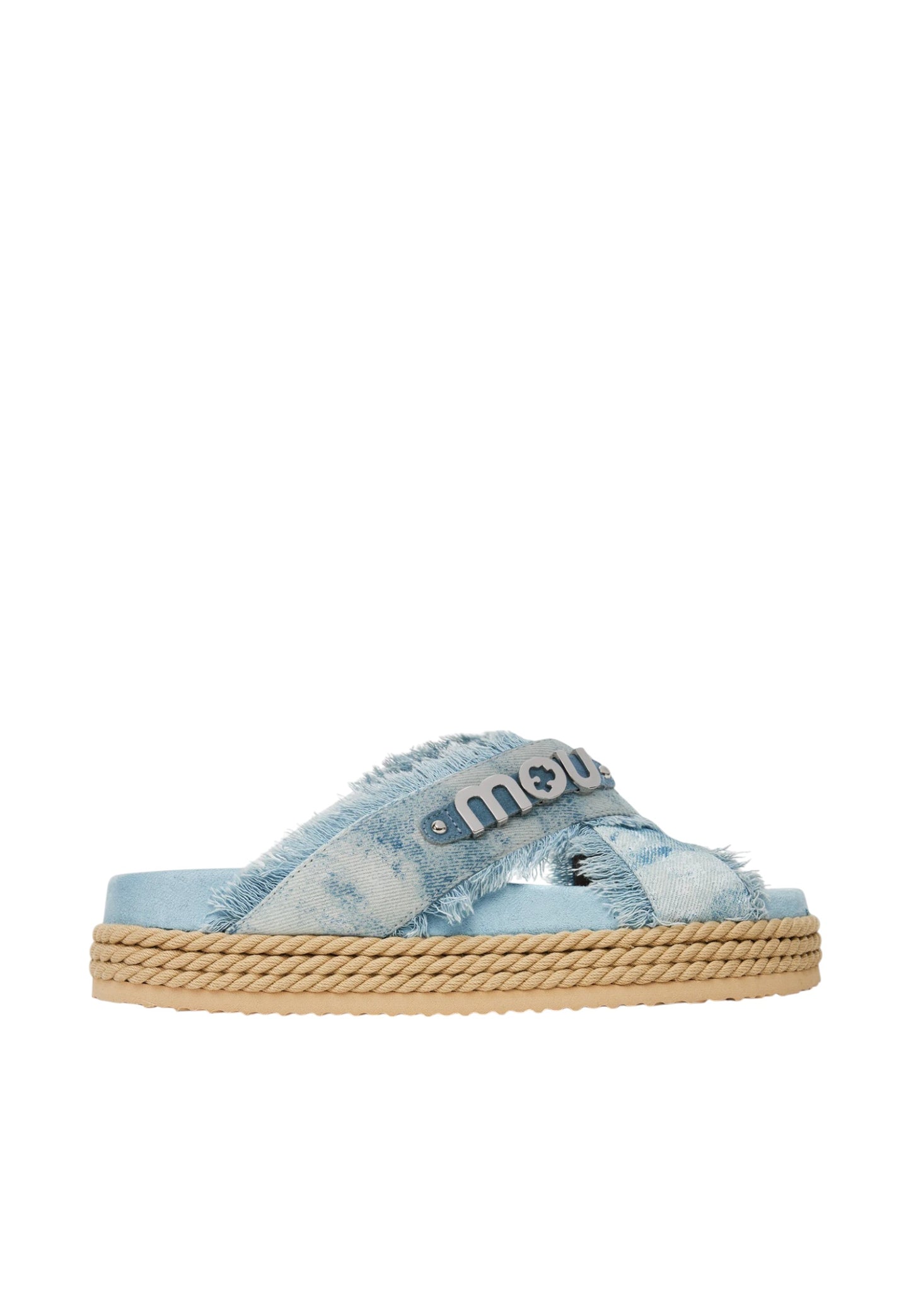 Sandali Donna Mou Criss-cross rope sandal painte