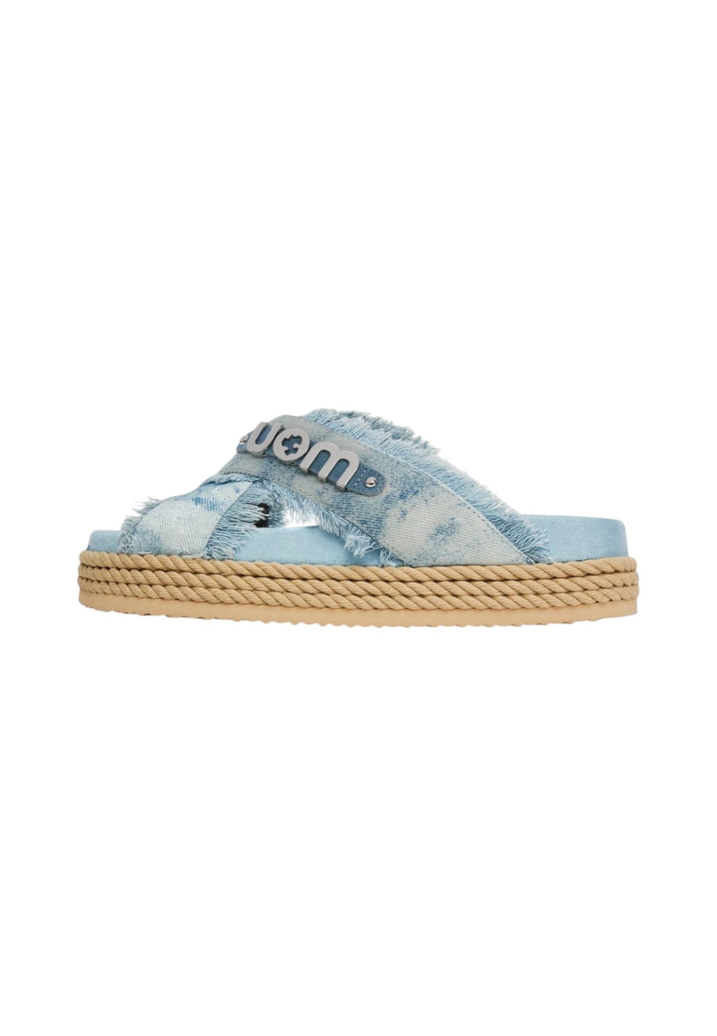 Sandali Donna Mou Criss-cross rope sandal painte