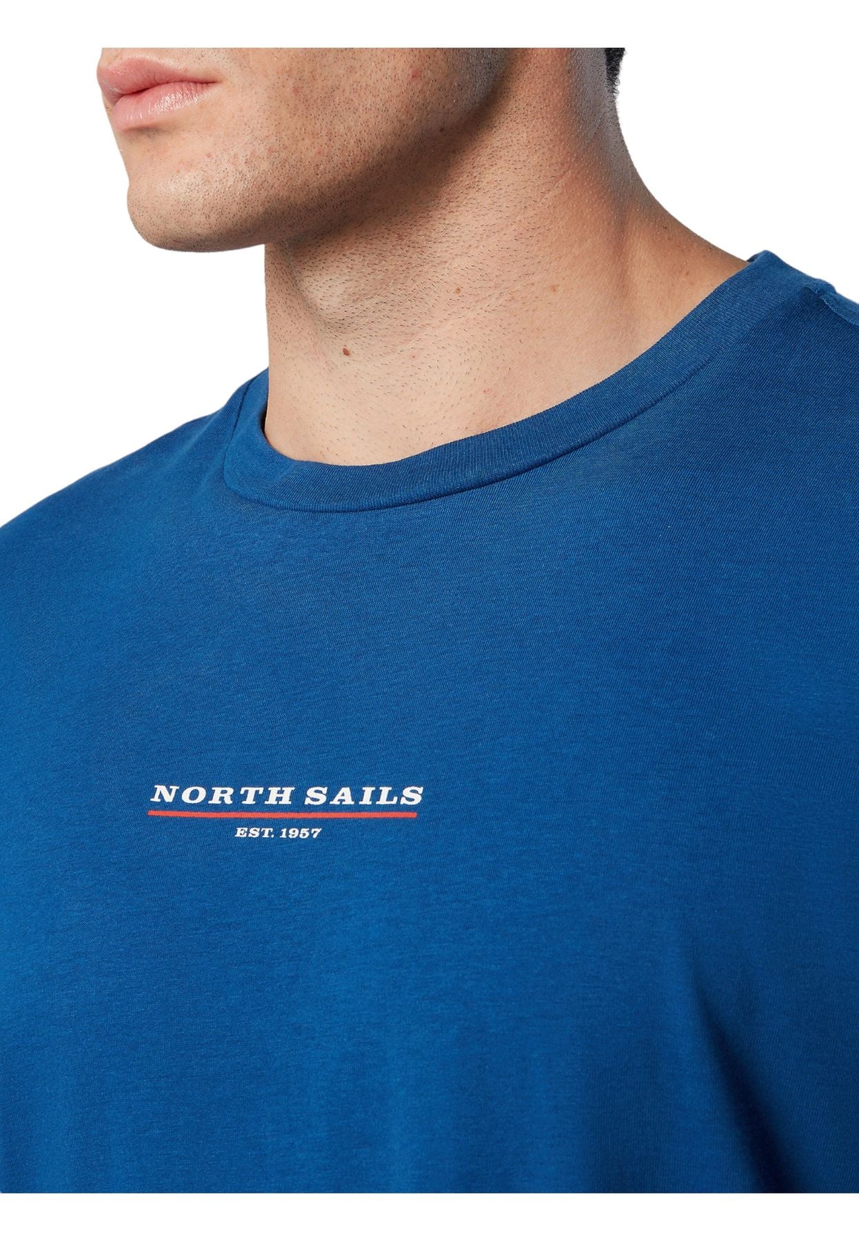 T-Shirt Manica Corta Uomo North Sails Con Stampa Lettering 692839