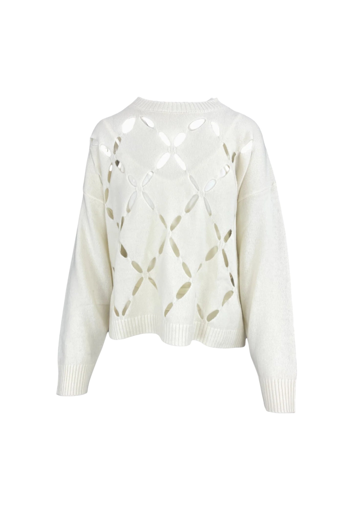 Maglione A Girocollo Donna Liu Jo Con Cut-Out MF5039MS009