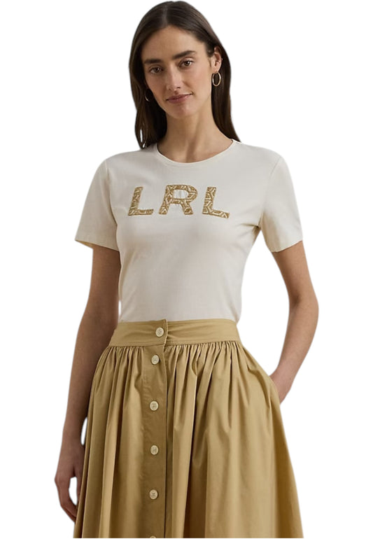 T-Shirt Manica Corta Donna Lauren Ralph Lauren  Katlin
