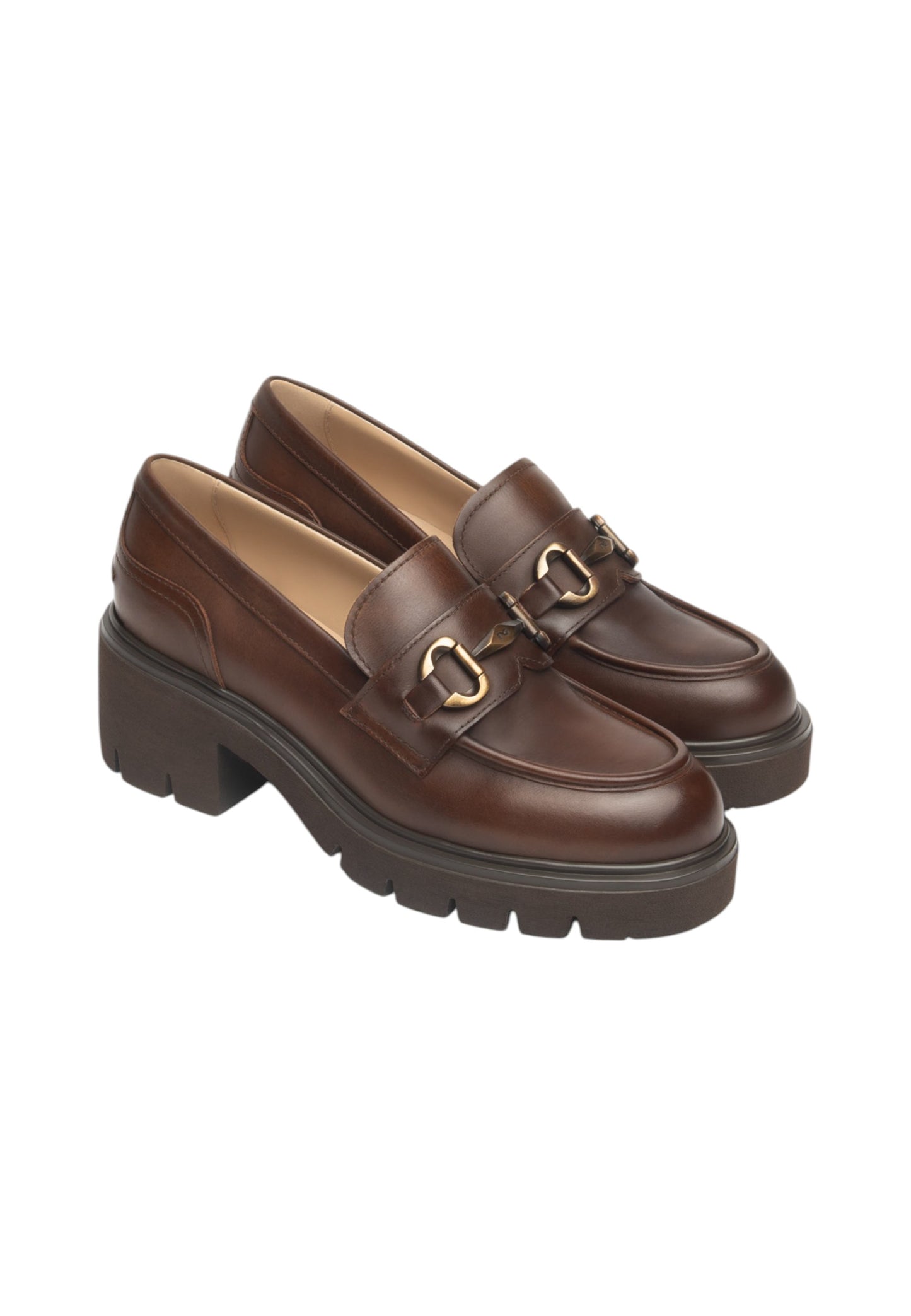 Mocassini Donna Nero Giardini Tacco 6 CM I513981D
