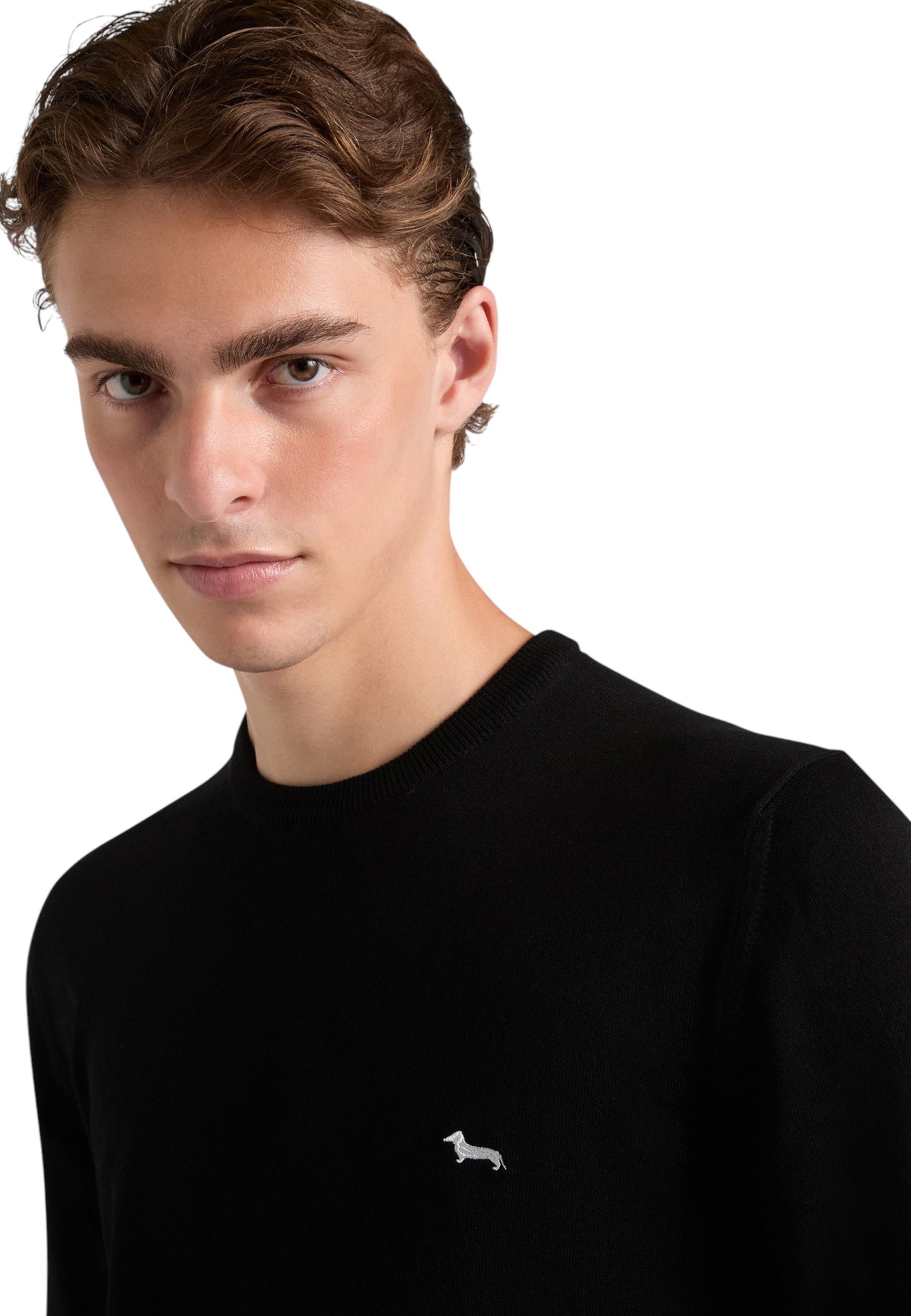 Maglione A Girocollo Uomo Harmont & Blaine Basic In Merino HRP001030478