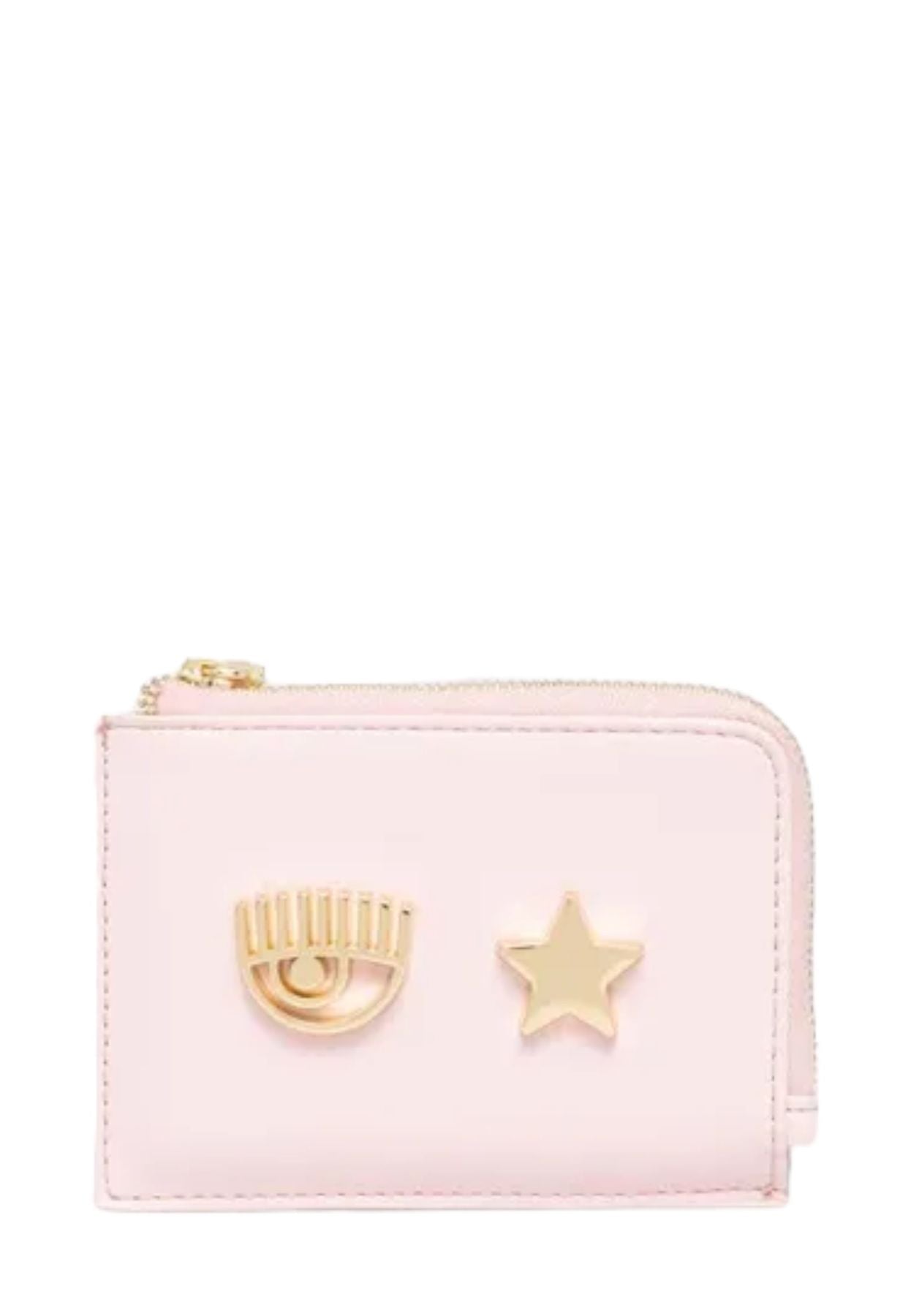 Portafoglio Con Zip Donna Chiara Ferragni Porta Monete Metal Eye Star 76SB5PM2ZSA27