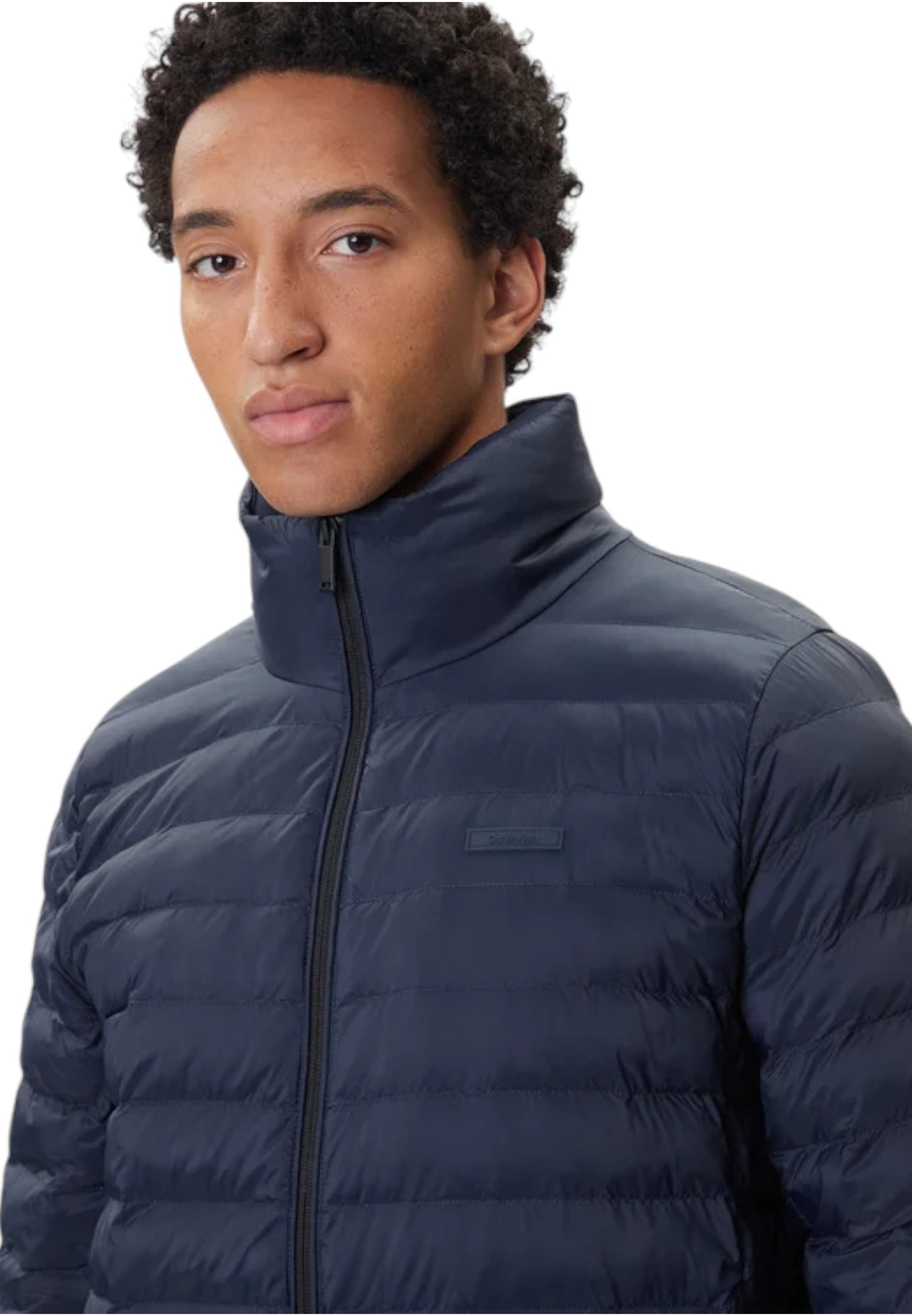 Piumino Corto Uomo Calvin klein Leggero Nylon Channeled LV04LC506G