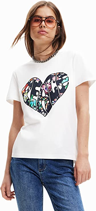 T-Shirt Manica Corta Donna Desigual   23SWTK92