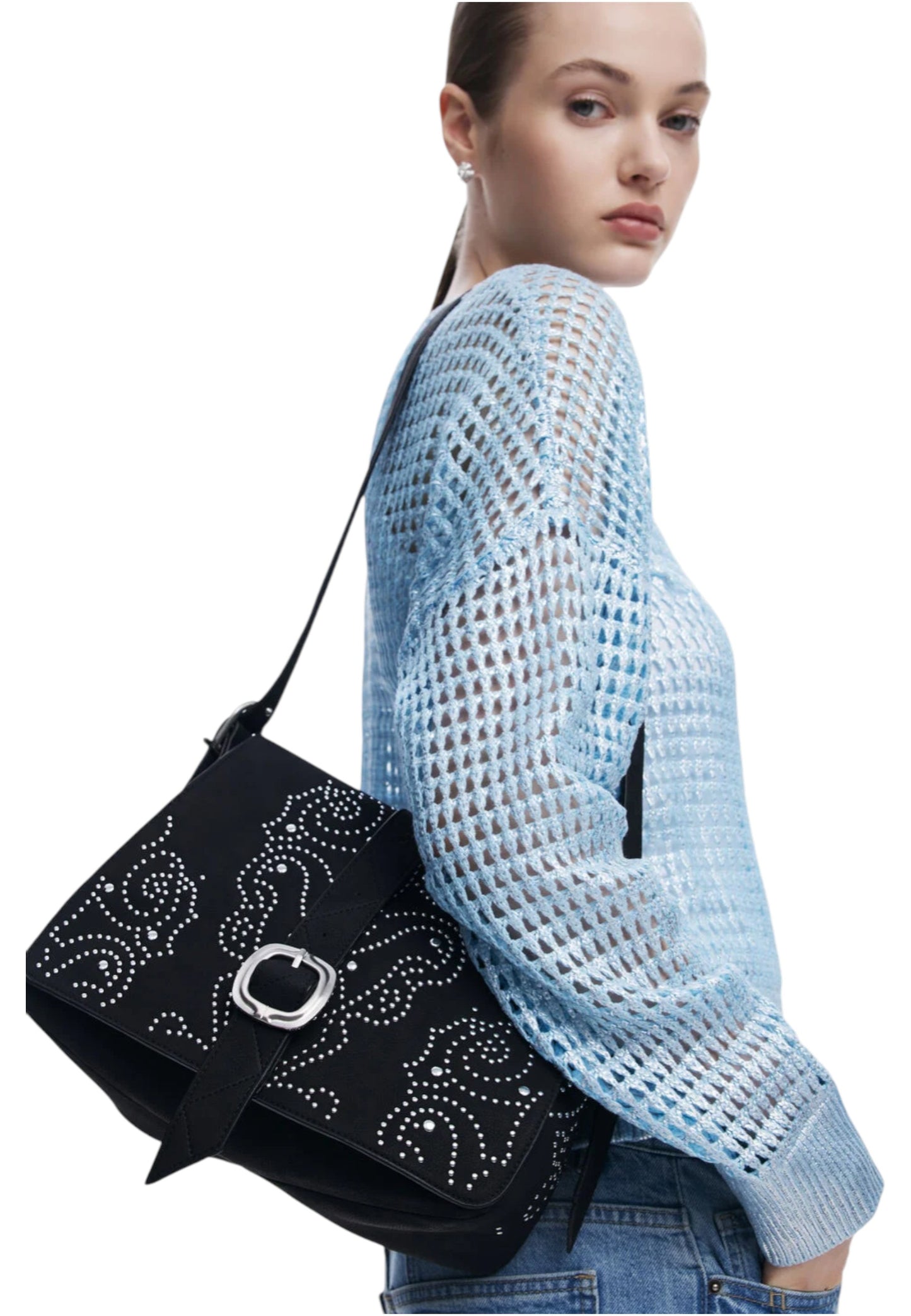 Borsa A Tracolla Donna Desigual Poker Face Posadas Mini 2.0 25WAXPBH
