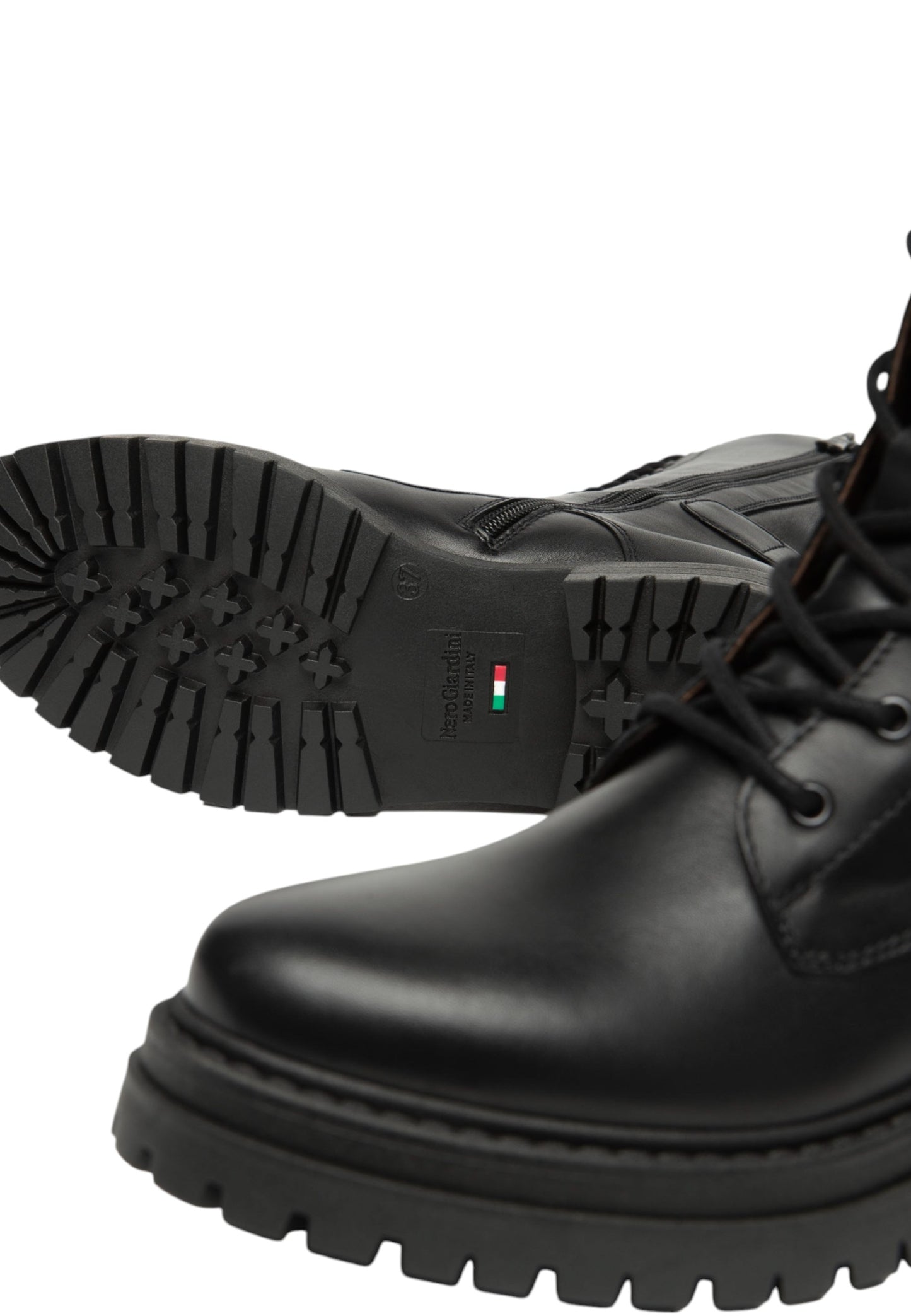 Stivaletti Anfibi Donna Nero Giardini I514841D