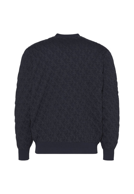 Maglione A Girocollo Uomo Calvin klein Jeans  Relaxed All Over Print LV04RC359G