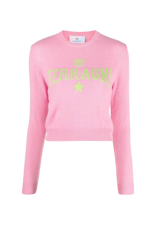 Maglione A Girocollo Donna Chiara Ferragni   75CBFM59CMA06