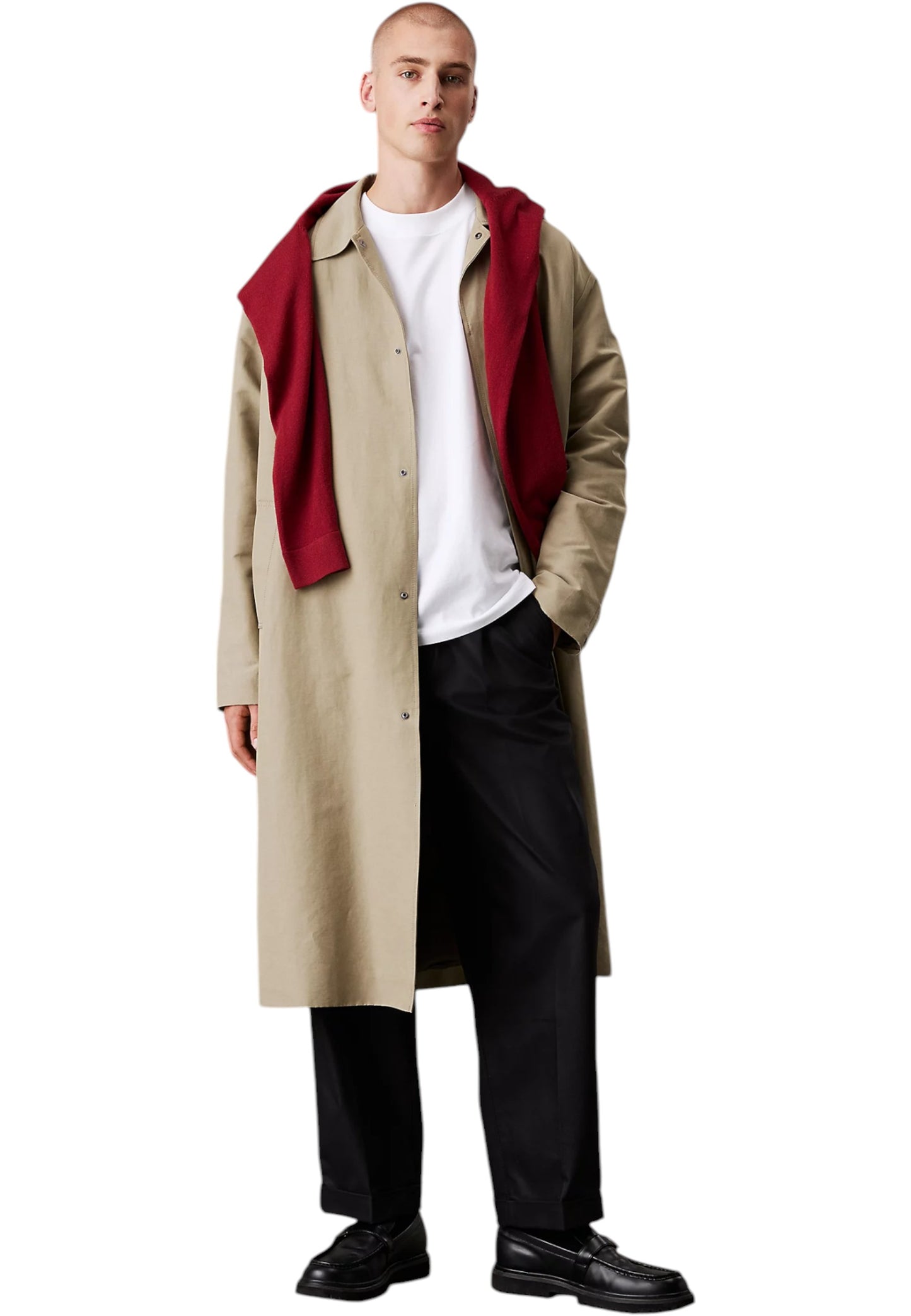 T-Shirt Manica Corta Uomo Calvin klein Jeans  Heavy Relaxed