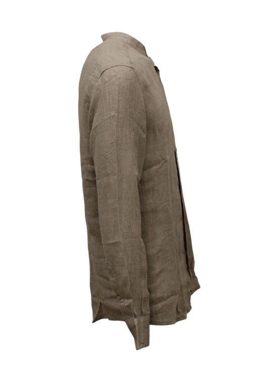 Camicia Manica lunga Uomo Gaudi Regular Collo Coreana 411GU45008