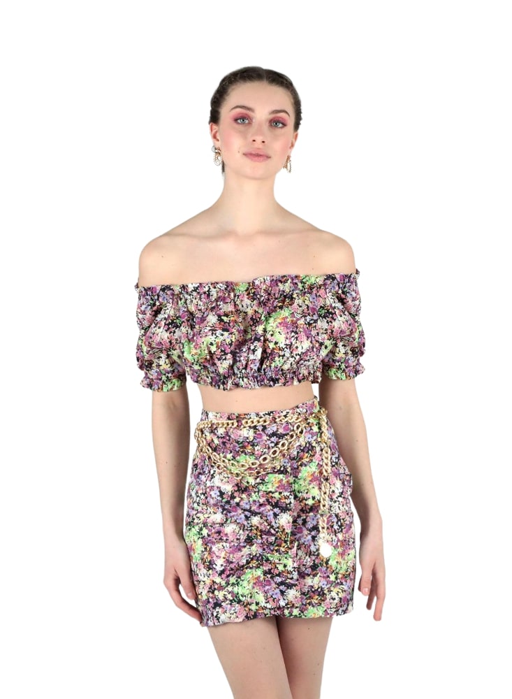 Top Manica Corta Donna Le Volière WS22T178