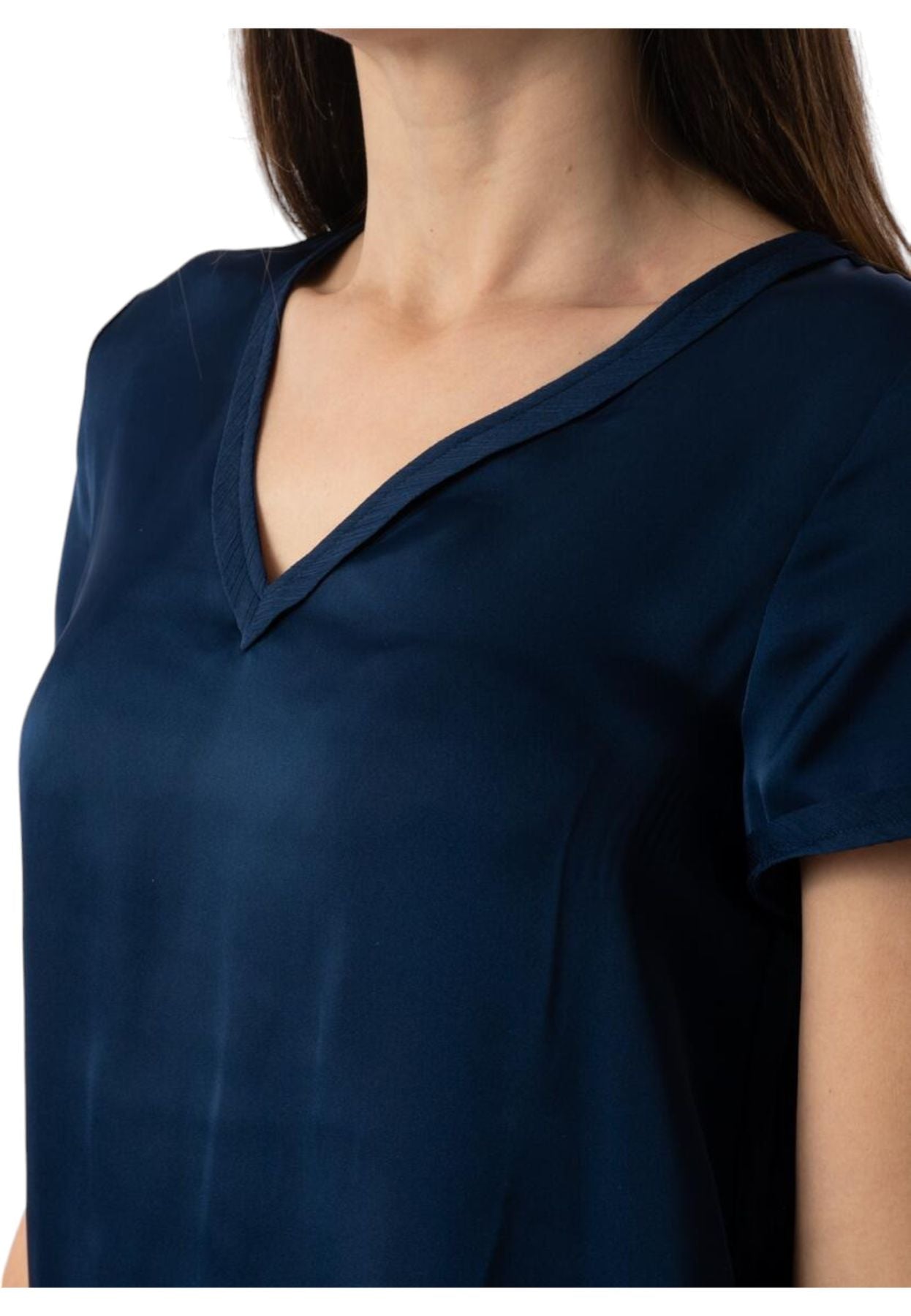 Blusa Manica Corta Donna Kocca Kusanga P24PBL1428ABUN0000