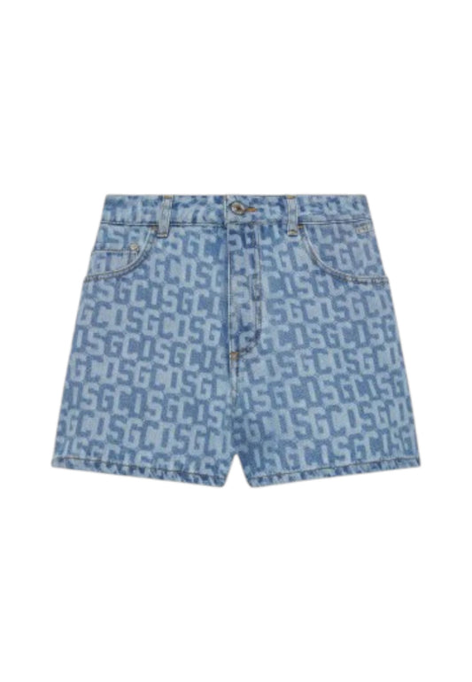 Pantaloncini Jeans Donna Gcds  Monogram